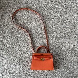 Hermes Mini Kelly Lookalike Bag - Lily and Bean Hettie Mini Bag